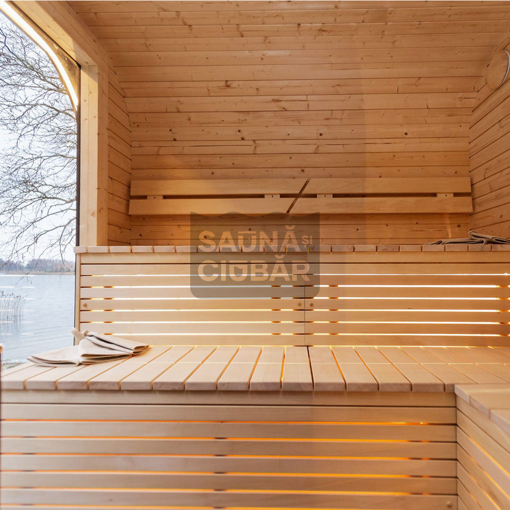 2 în 1 – saună și ciubăr LUX