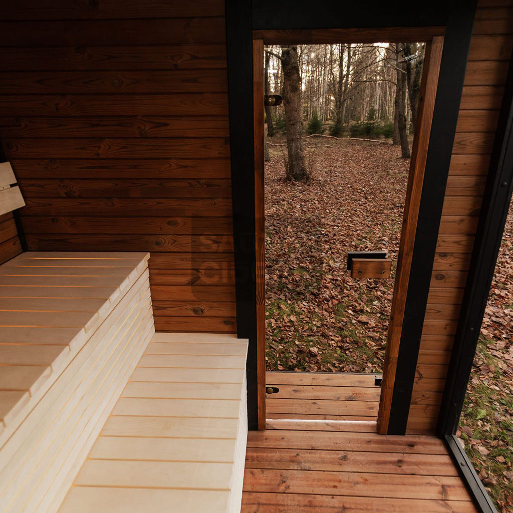 2 în 1 – saună și ciubăr Modulară Spa