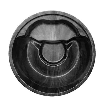 Negru (imitație de marmură)