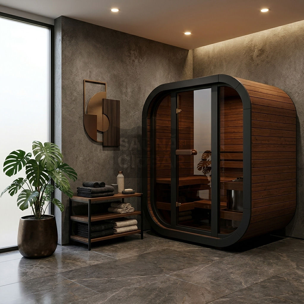 Saună de interior MINI Cube 1.2M – Kit DIY