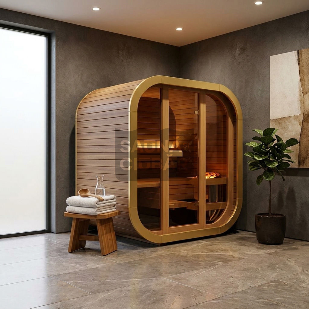 Saună de interior MINI Cube 1.2M – Kit DIY