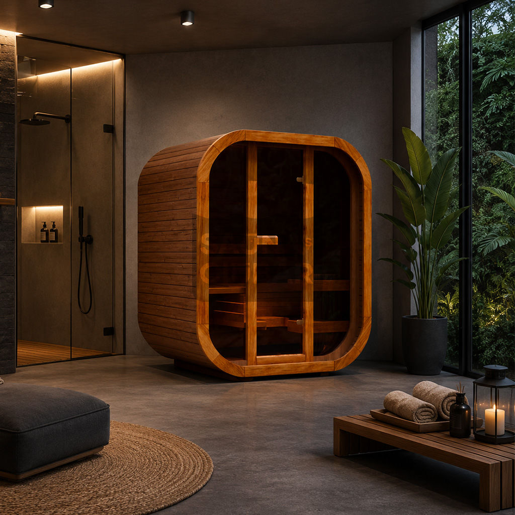 Saună de interior MINI Cube 1.2M – Kit DIY