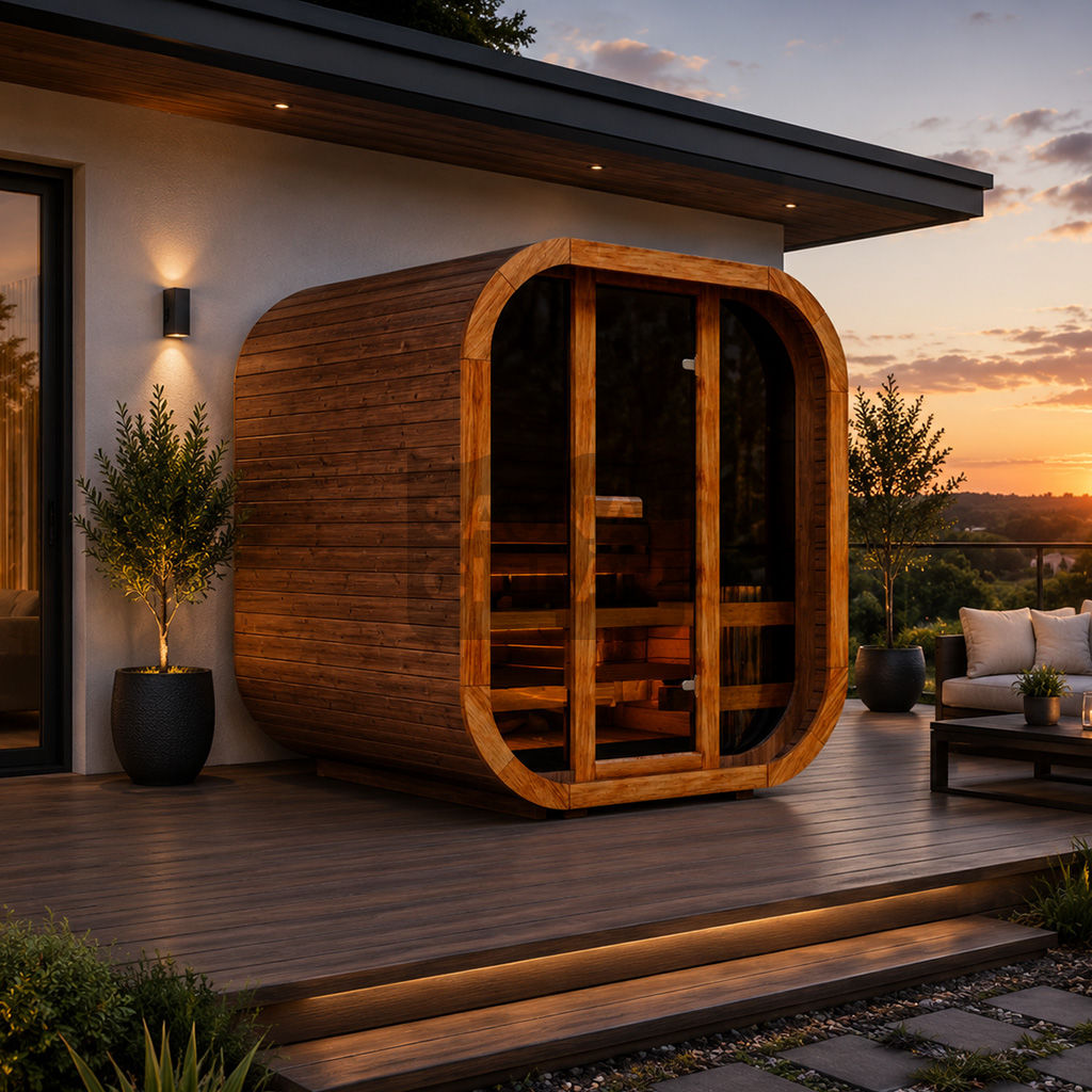 Saună de interior MINI Cube 2M – Kit DIY