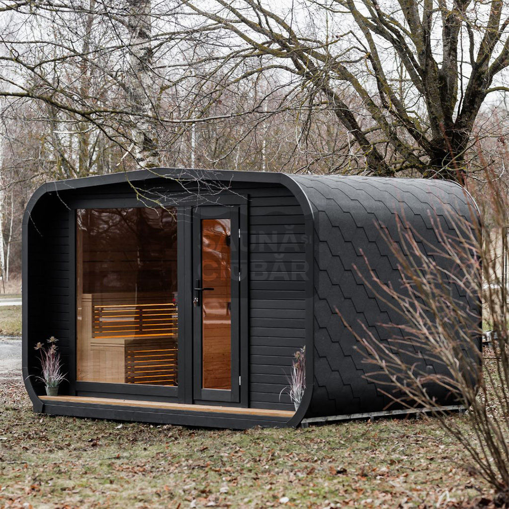 Saună LUX 245×600 cu anticameră