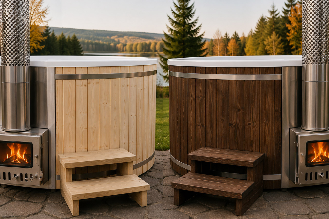 ThermoWood vs molid – Ce lemn este mai bun pentru un ciubăr?